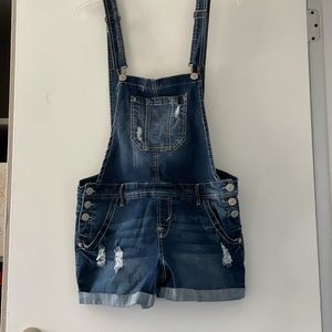 Overall Shorts